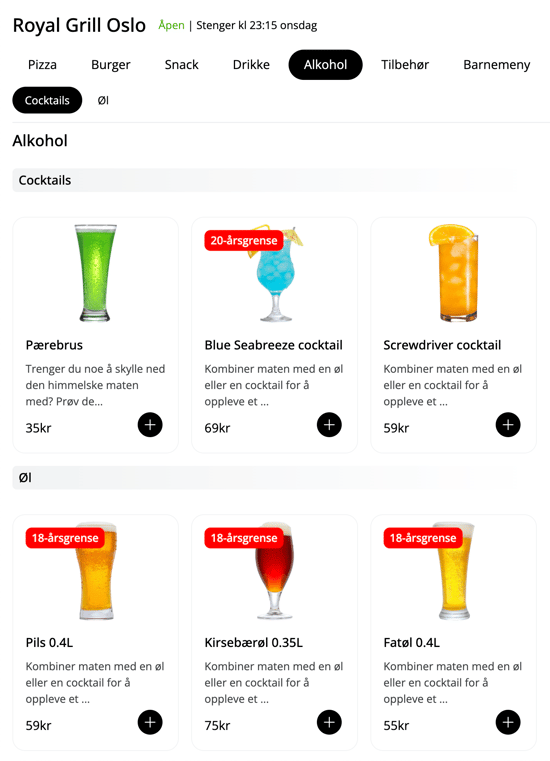 Eksempel underkategori-1